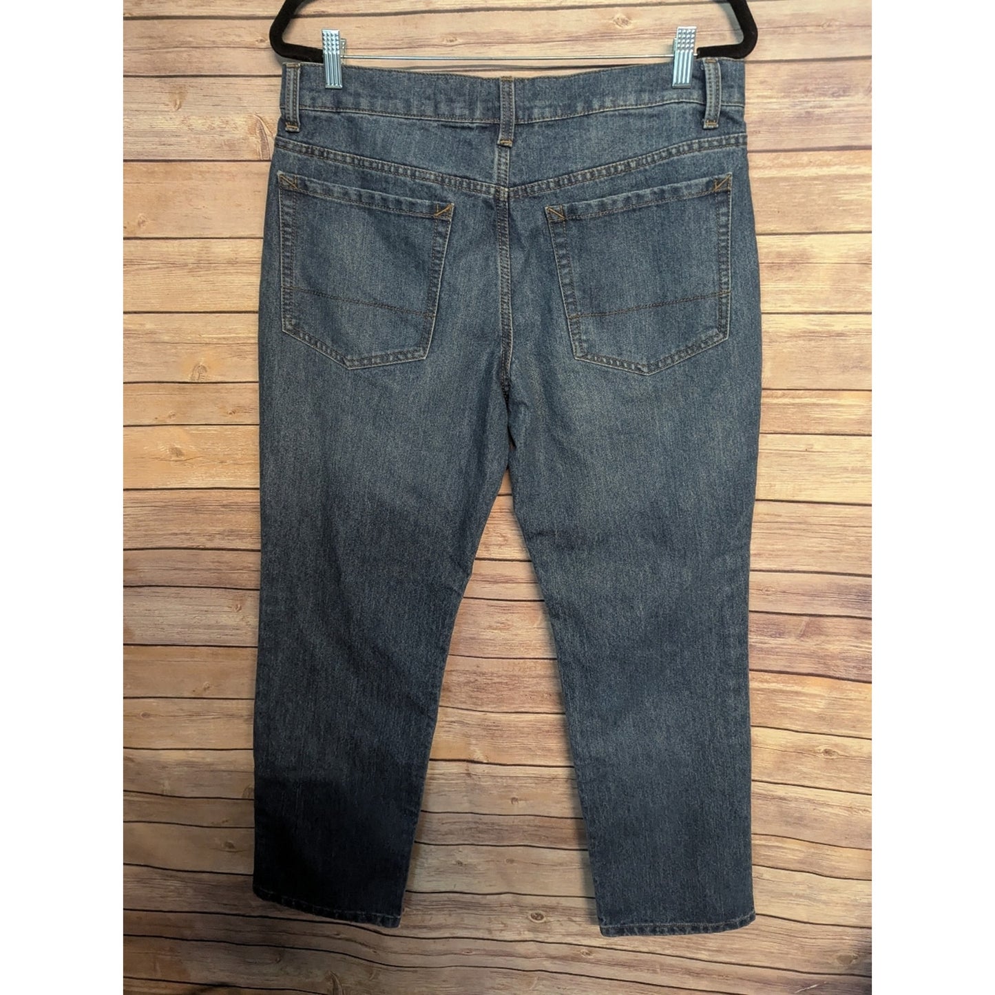 RedHead Brand Co Men’s Jeans 34x30 Blue Denim Straight Leg Stretch Work Casual P