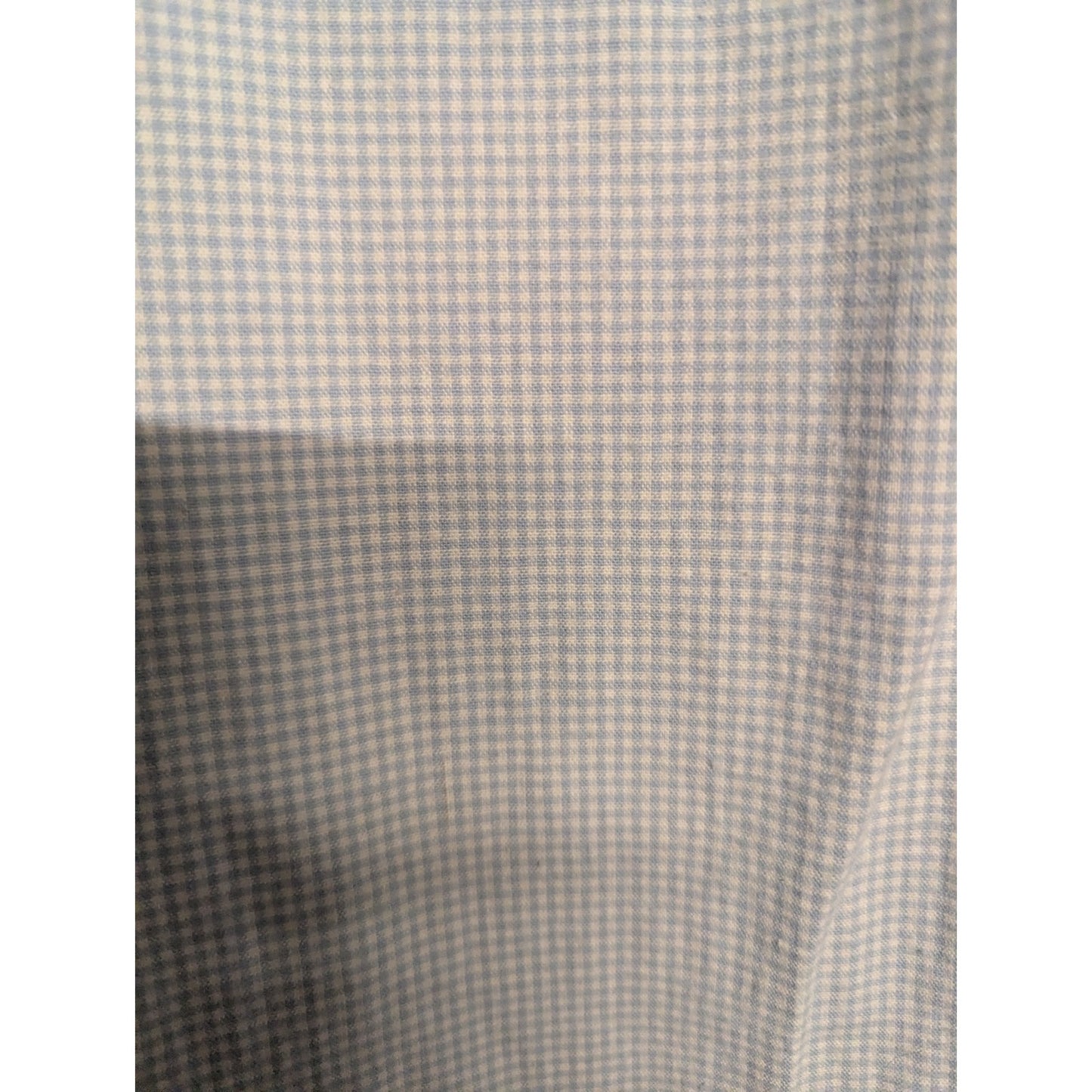 Collection by Cherbourg Women’s Size 16 Blue White Gingham Sleeveless Sheath Dre