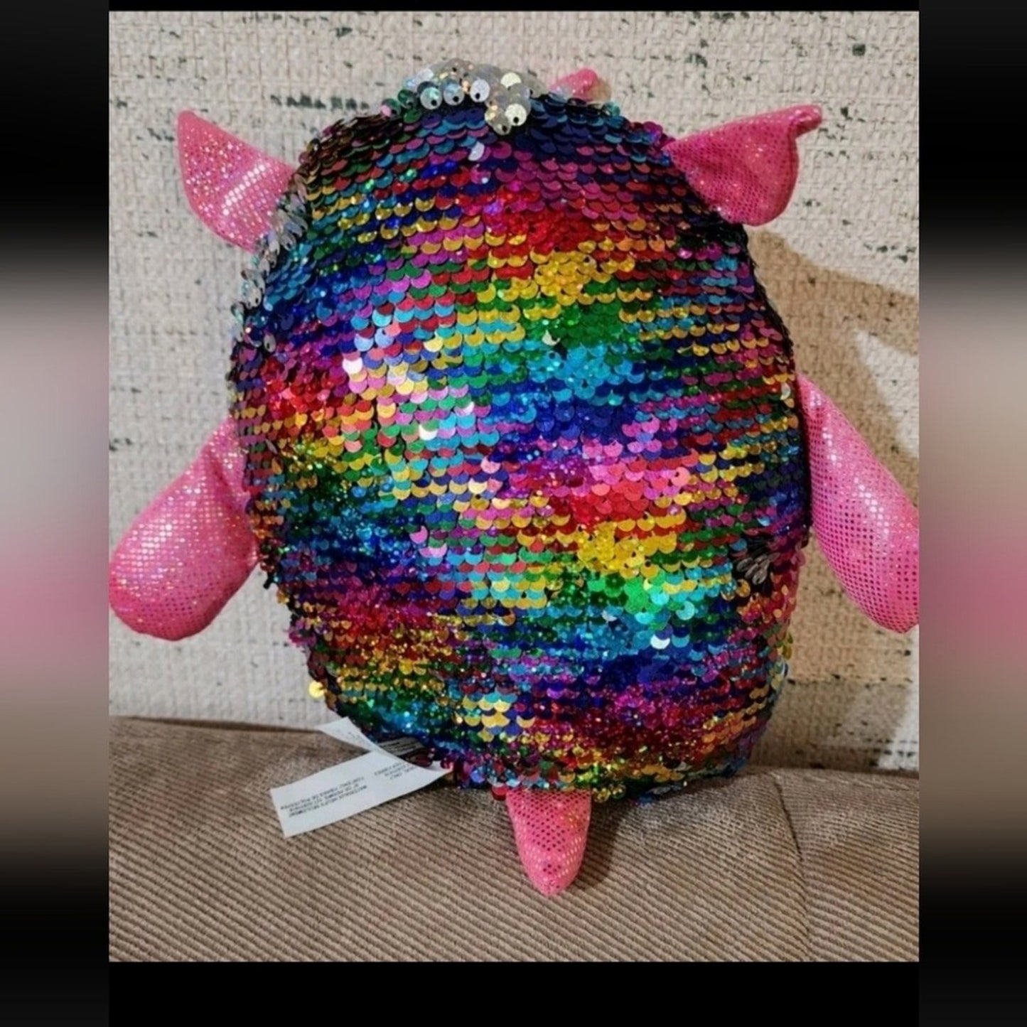 Shimmeez - Maggie Rainbow Unicorn Reversible Sequin Plush