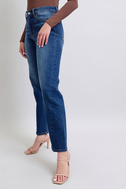 Judy Blue Full Size Side Seam Detail Straight Jeans with Pockets - Scarlett's Riverside Boutique 