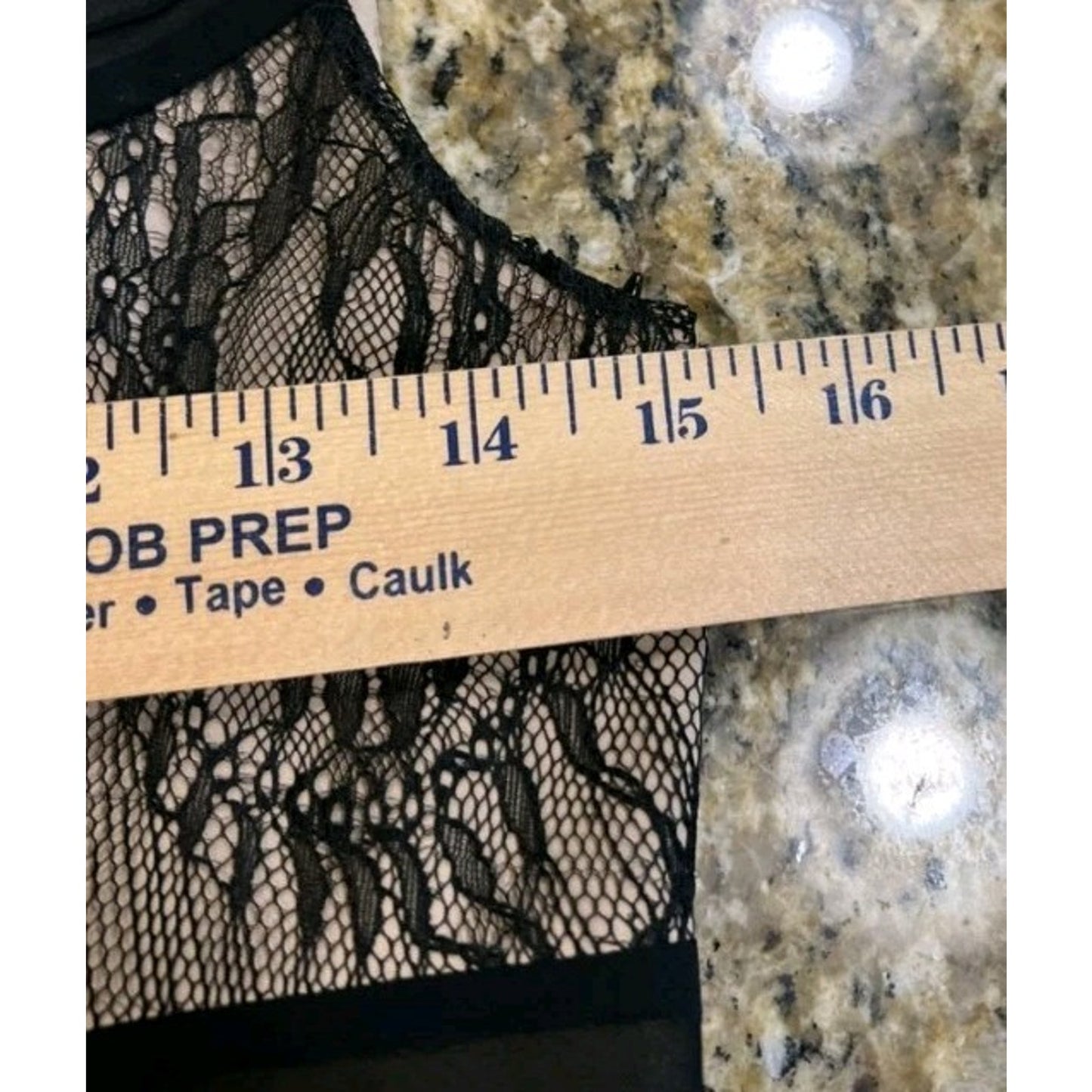 Loft Ann Taylor Black Lace Dress Spaghetti Strap Size 2