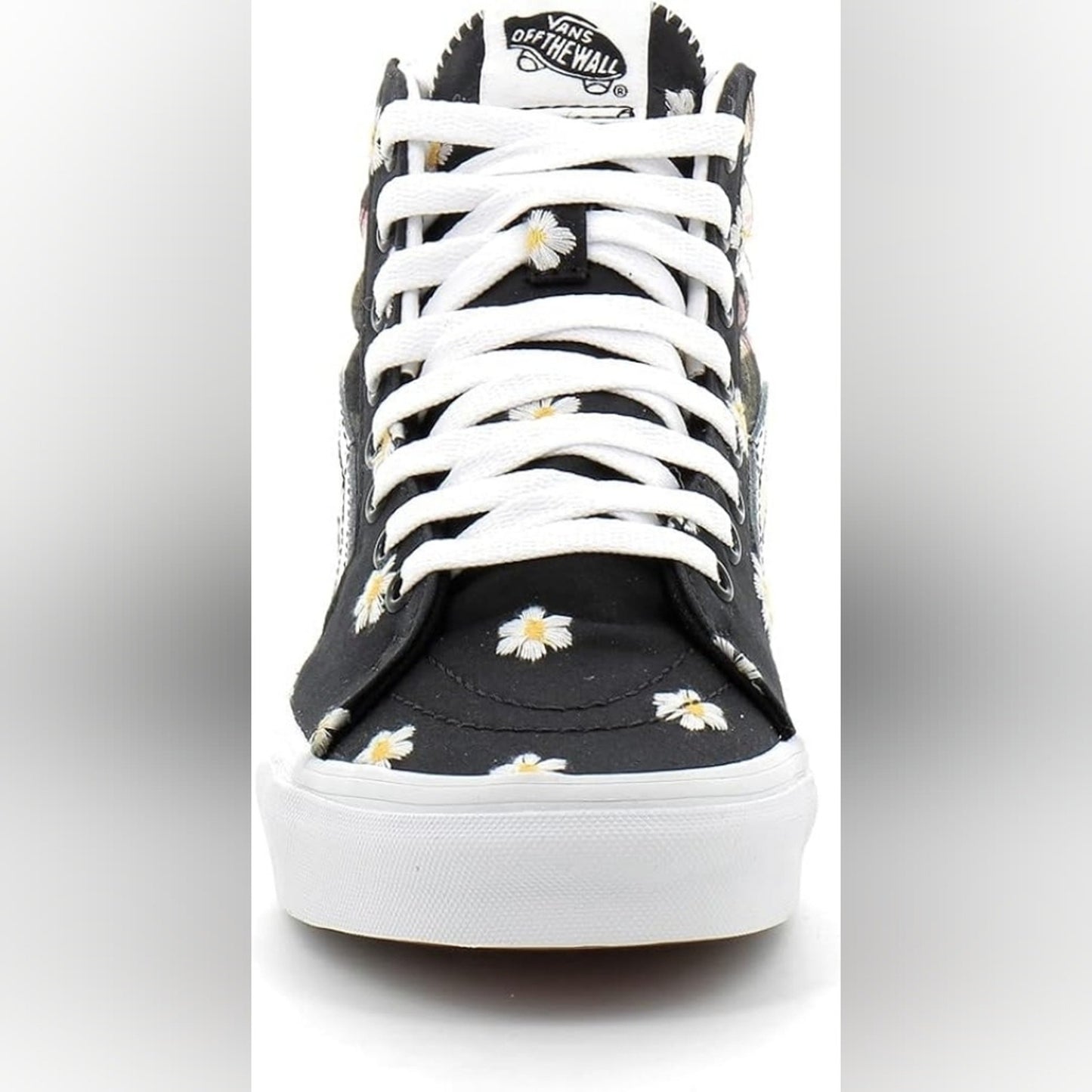 nwt Vans Women's Black and White High-Top Sneakers Sz 6.5