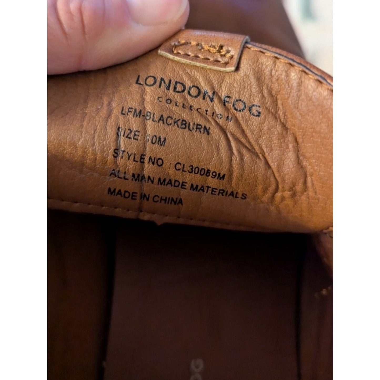 London Fog Brown Chukka Boots Men’s Size 10M Lace Up Ankle Boots Casual Dress Sh