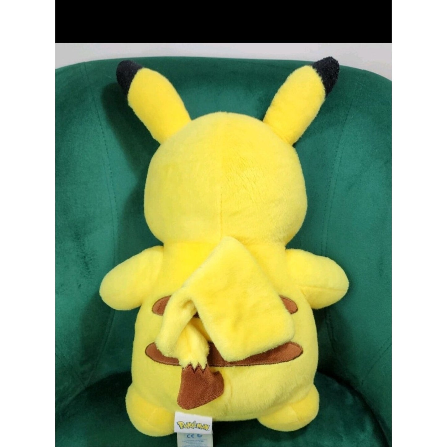 Build-A-Bear Pokémon Pikachu Plush Stuffed Animal Yellow BAB Paw Sound Toy