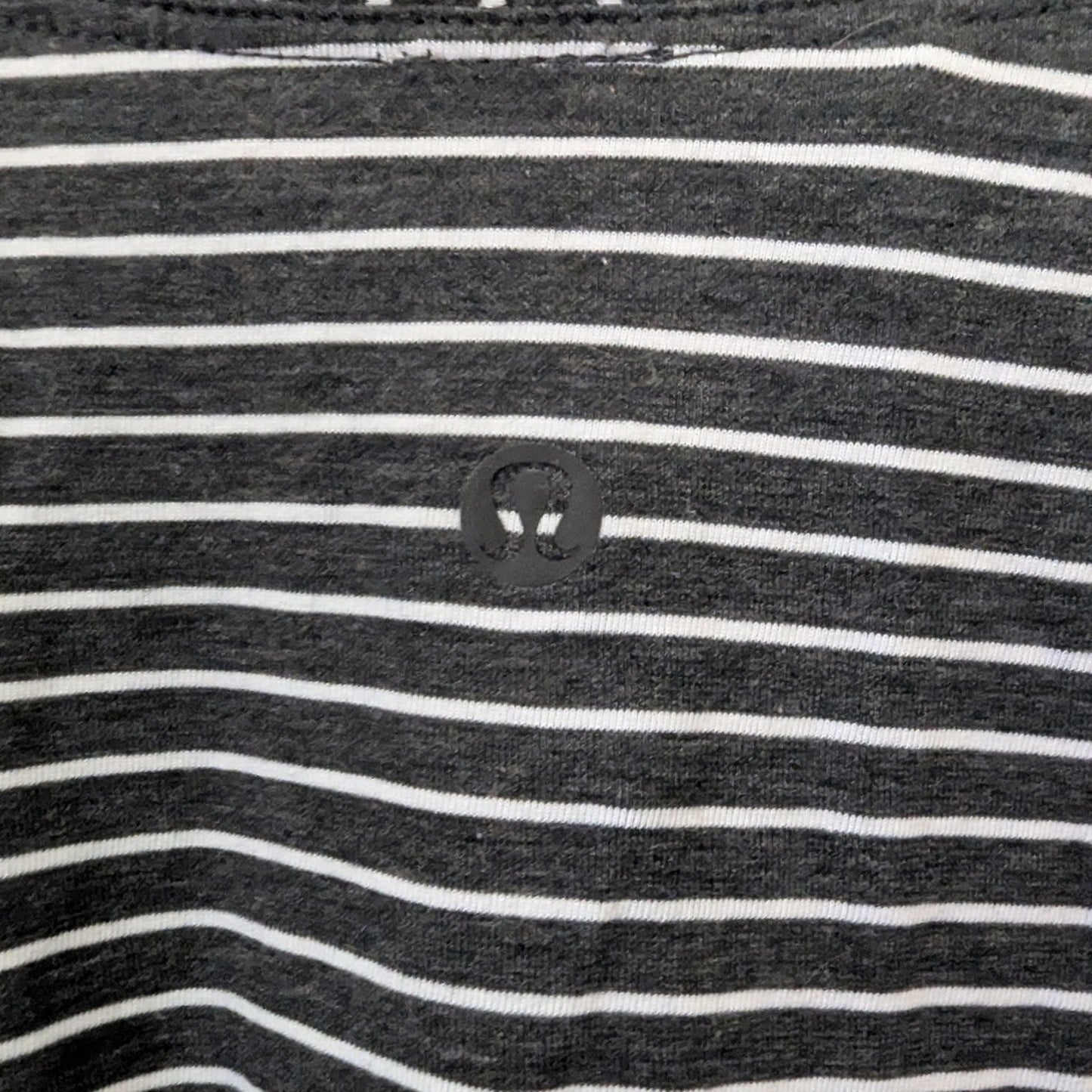 Lululemon, Basic Striped Black and White Women's Top. Sz S