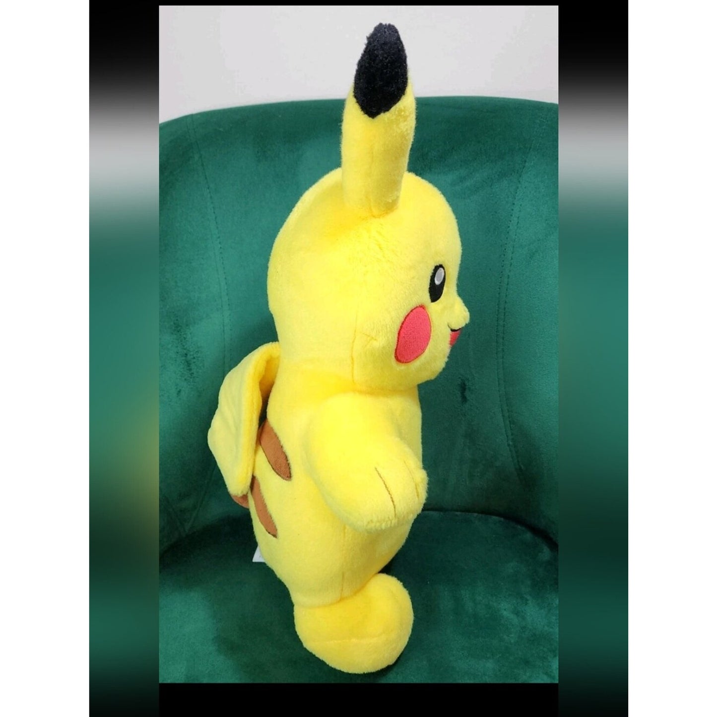 Build-A-Bear Pokémon Pikachu Plush Stuffed Animal Yellow BAB Paw Sound Toy