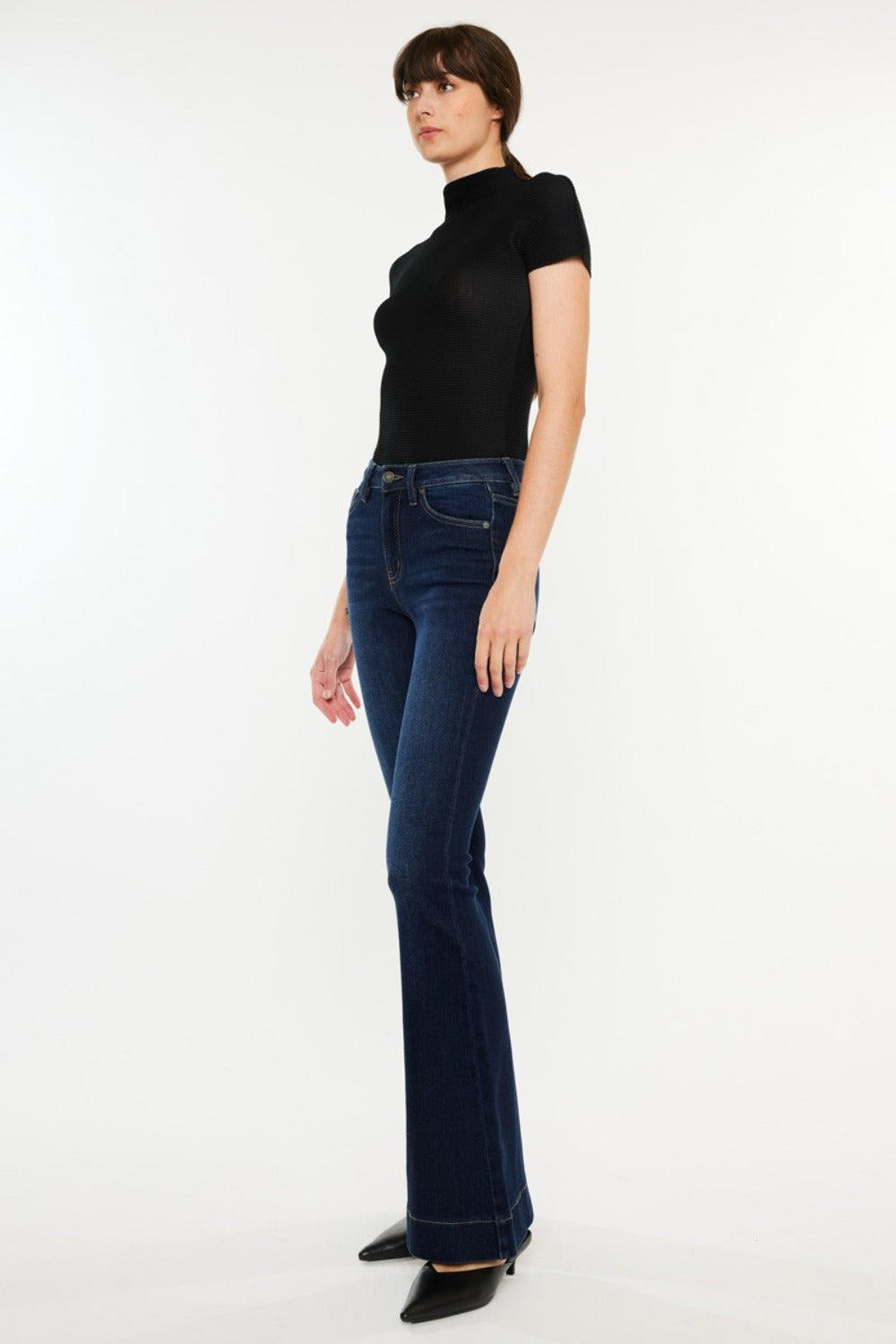 Kancan High Rise Slim Flare Jeans - Scarlett's Riverside Boutique 