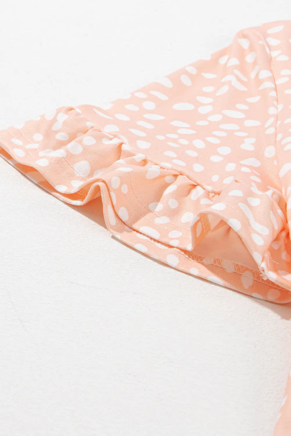 Pink Cheetah Print Tiered Ruffled Plus Size Dress