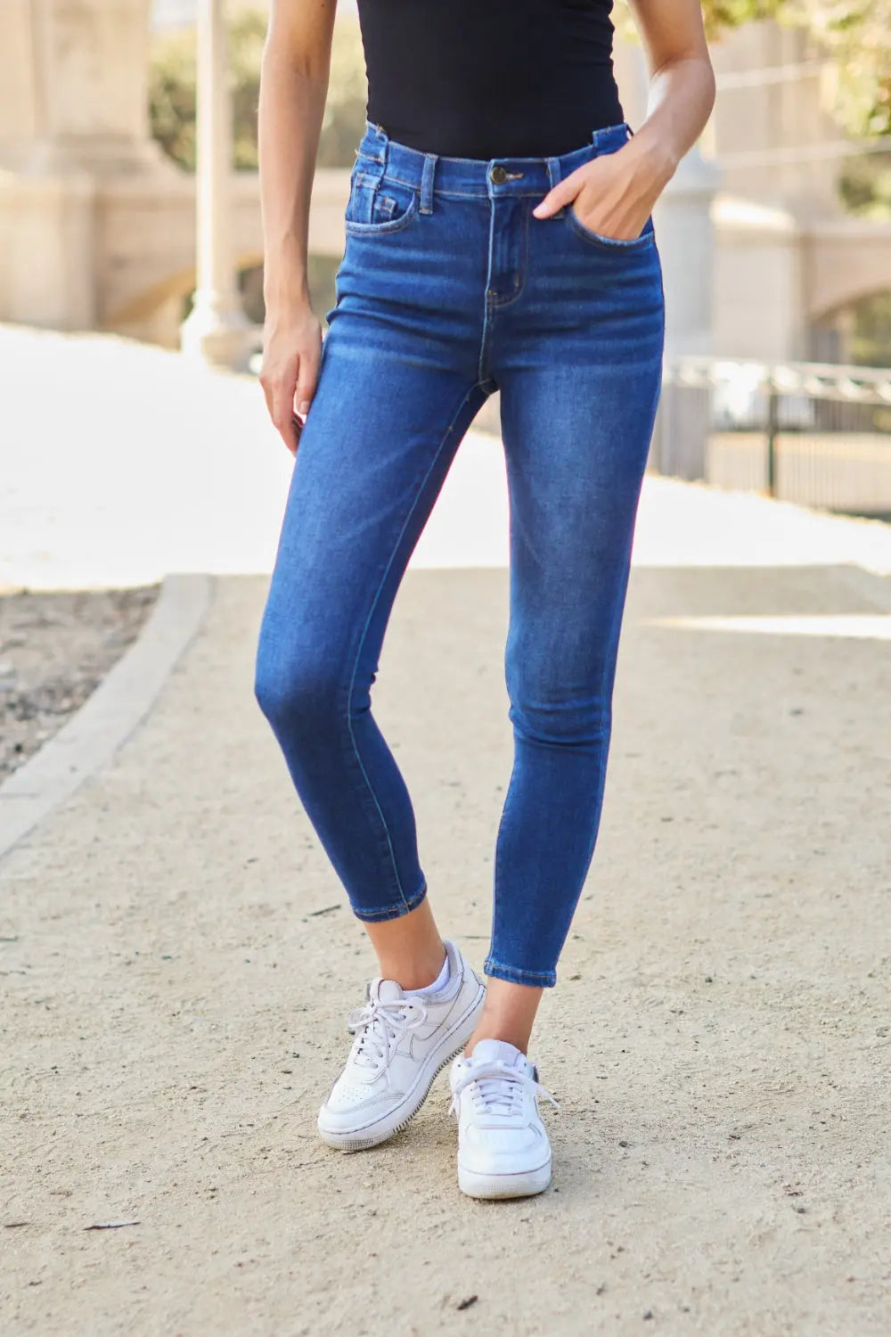 BAYEAS Skinny Cropped Jeans - Scarlett's Riverside Boutique 