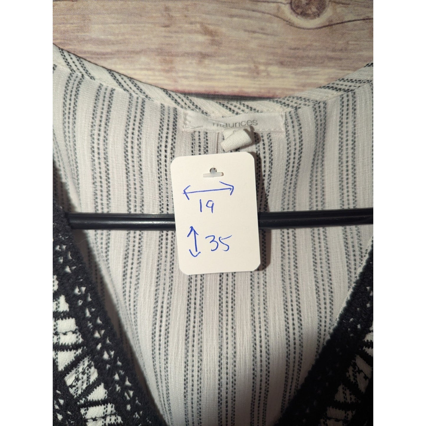 Maurices Small Dress Off Shoulder Boho Peasant Crochet Black White