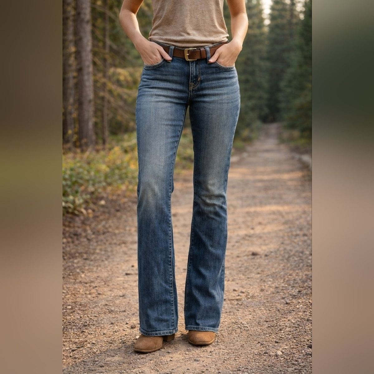 Big Star Maddie Bootcut Jeans | Medium Wash | 28R | 31” Inseam