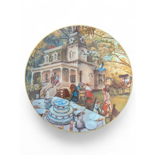 Vintage Artffects Happy Birthday Rob Sauber Collector Plate Numbered Birthday Ca
