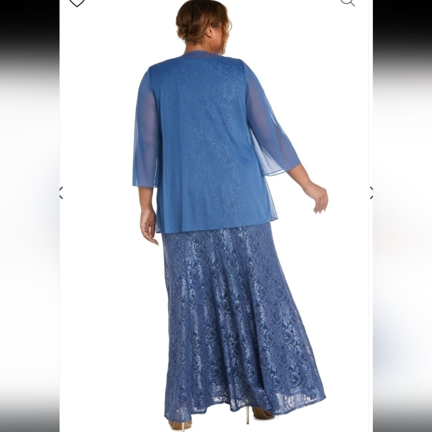 NWTs, Sz 6, Blue, Mother of the bride dress