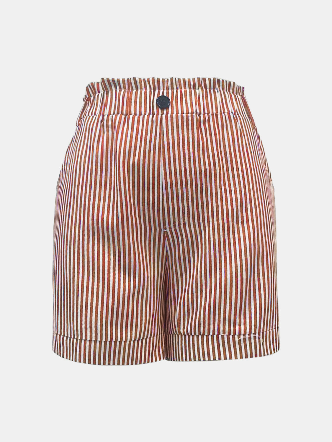 Full Size High Waist Striped Shorts - Scarlett's Riverside Boutique