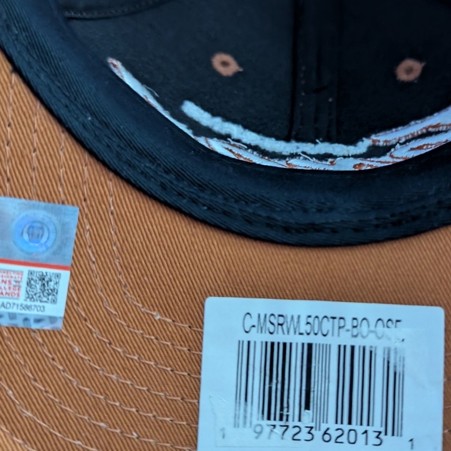 Texas Longhorns Burnt Orange Embroidered Trucker Hat, NEW