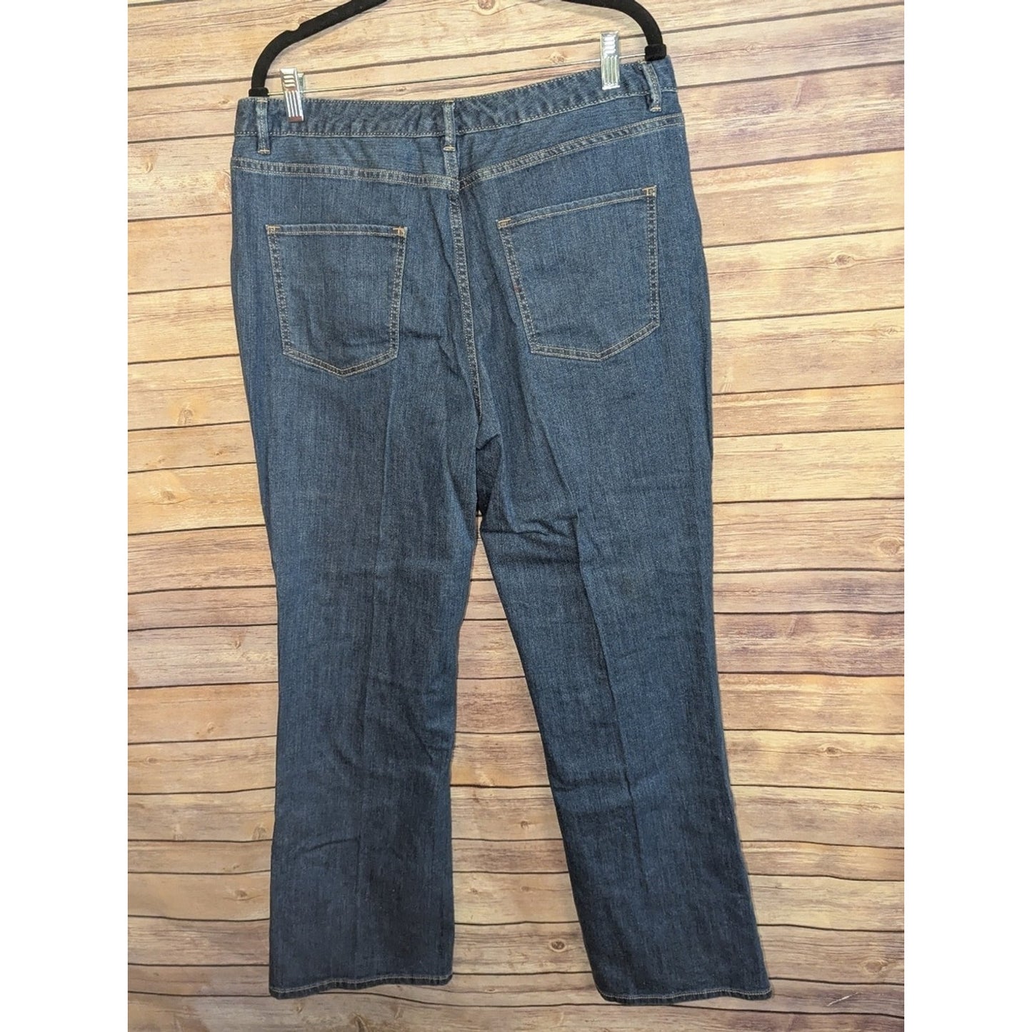 Coldwater Creek Women’s Size 16 Bootcut Jeans Dark Wash Stretch Classic 5 Pocket