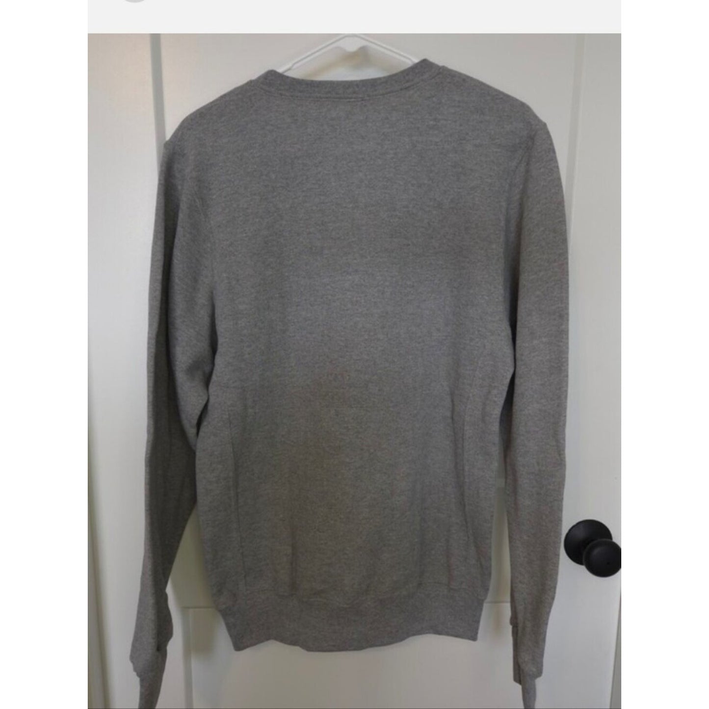 Bud Light Russell Athletic Gray Crewneck Sweatshirt Beer Logo Pullover Size S