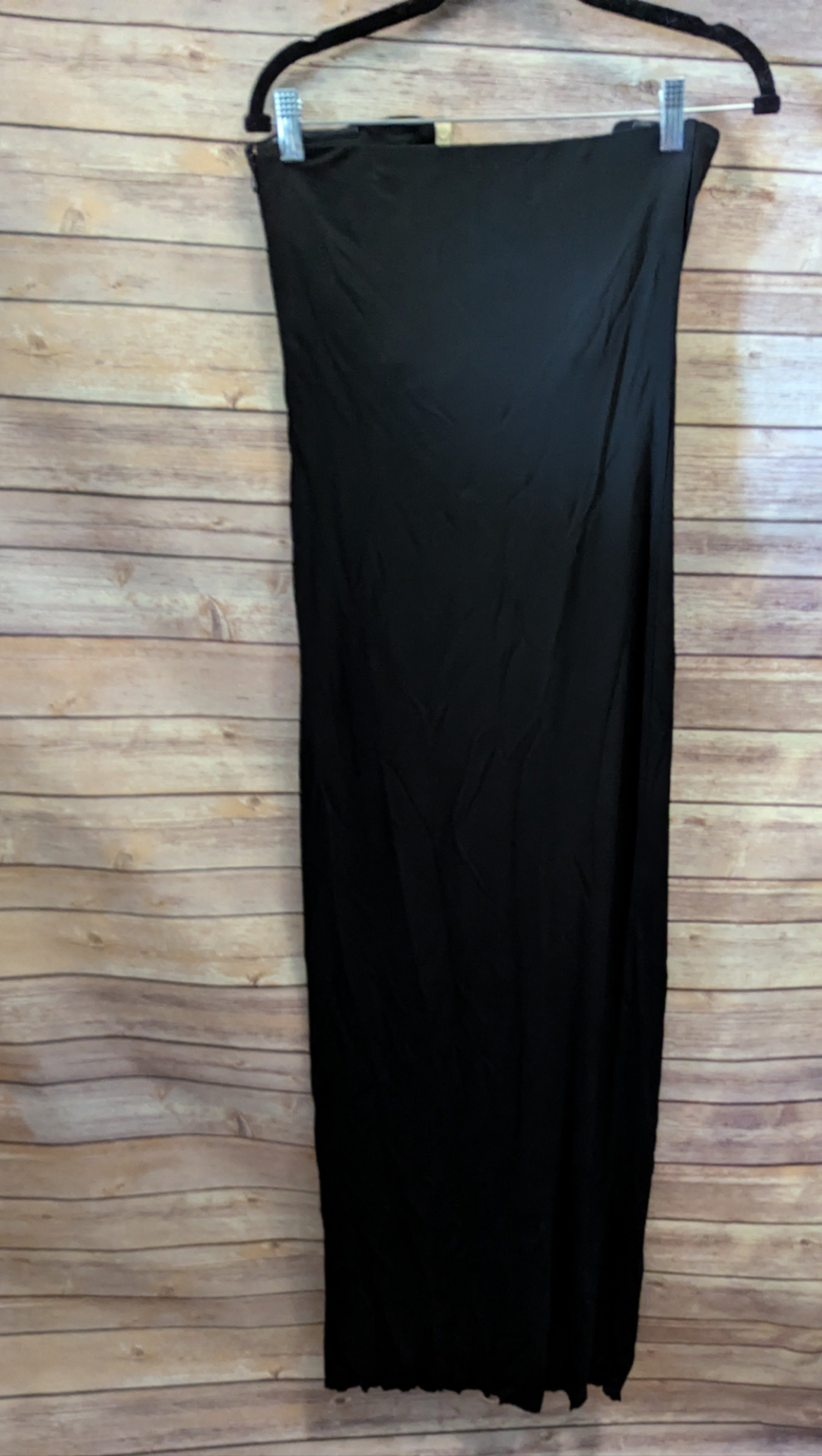 NWTs, Abril Black and Gold Strapless Dress From Bloomingdales Sz 4. #97
