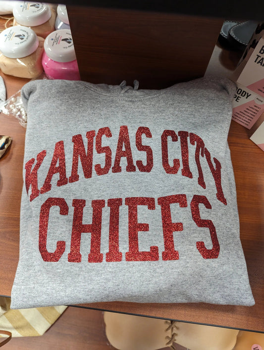 Kc real glitter hoodie