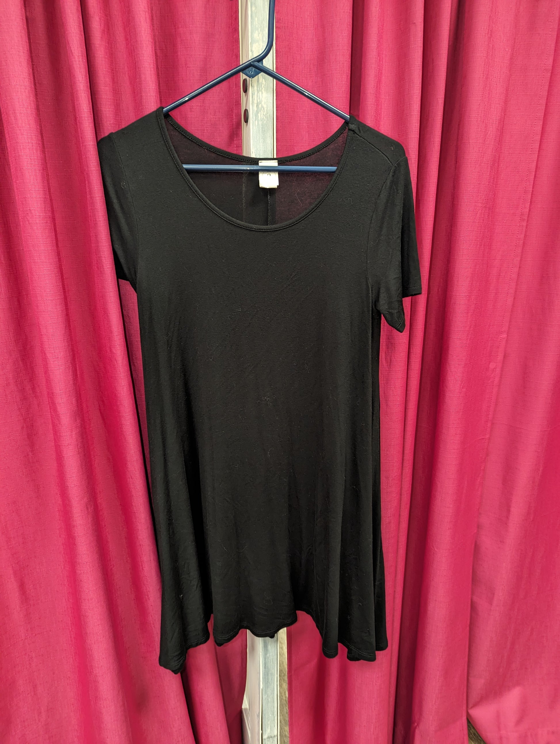 Black t shirt dress - Scarlett's Riverside Boutique 