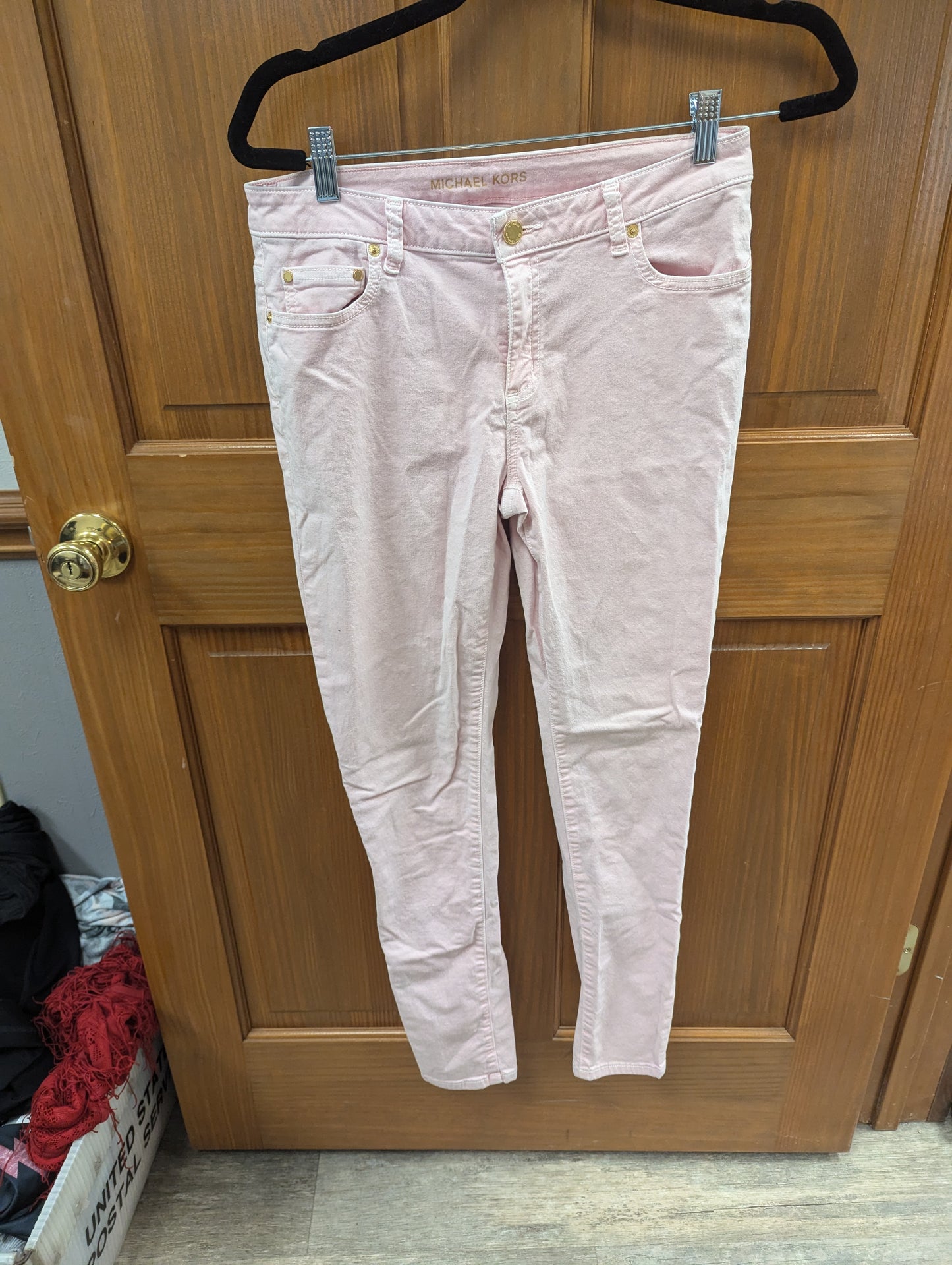 Michael Kors pink denim jeans - Scarlett's Riverside Boutique 