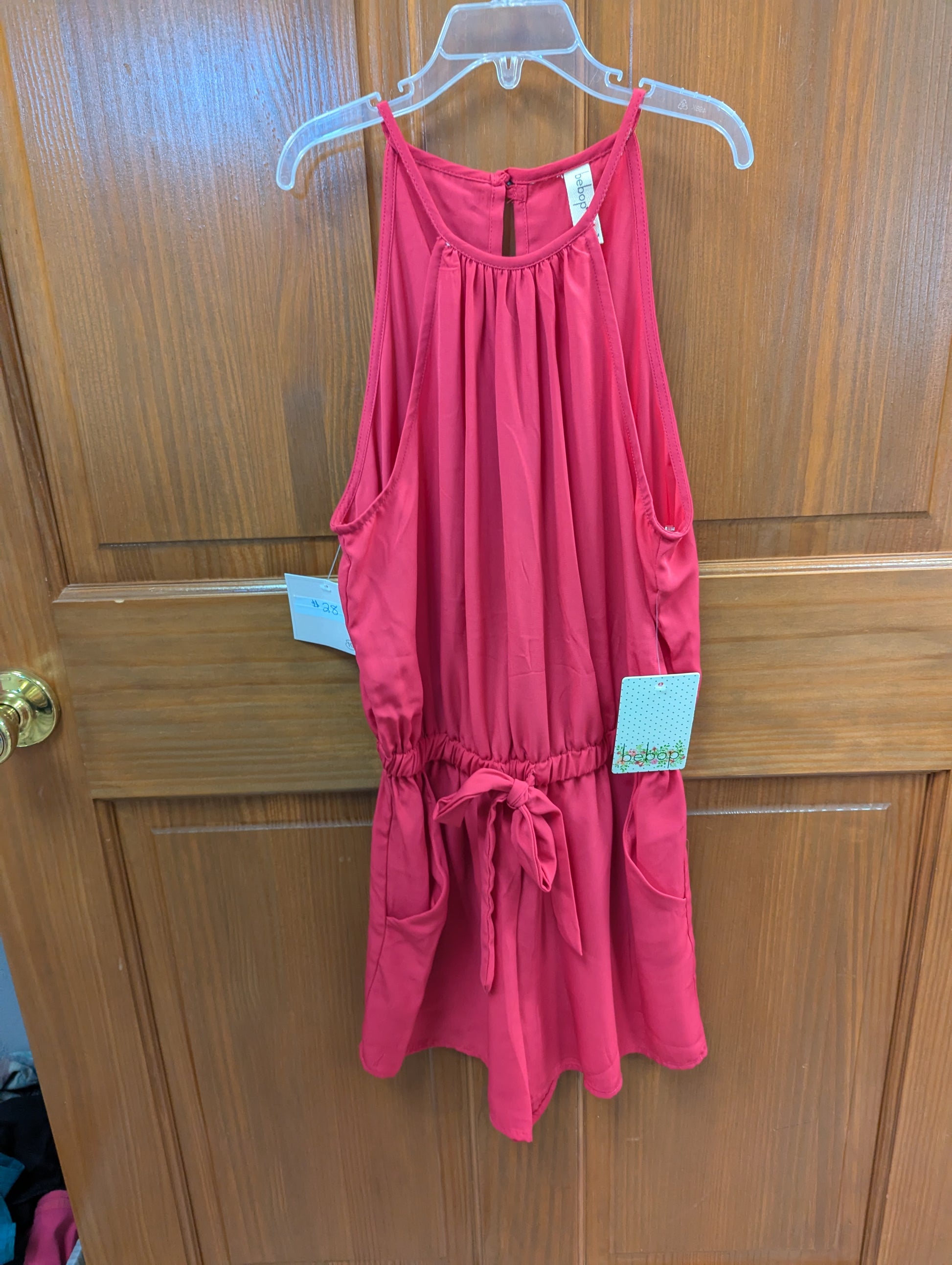 Bebop hot pink romper XS - Scarlett's Riverside Boutique 