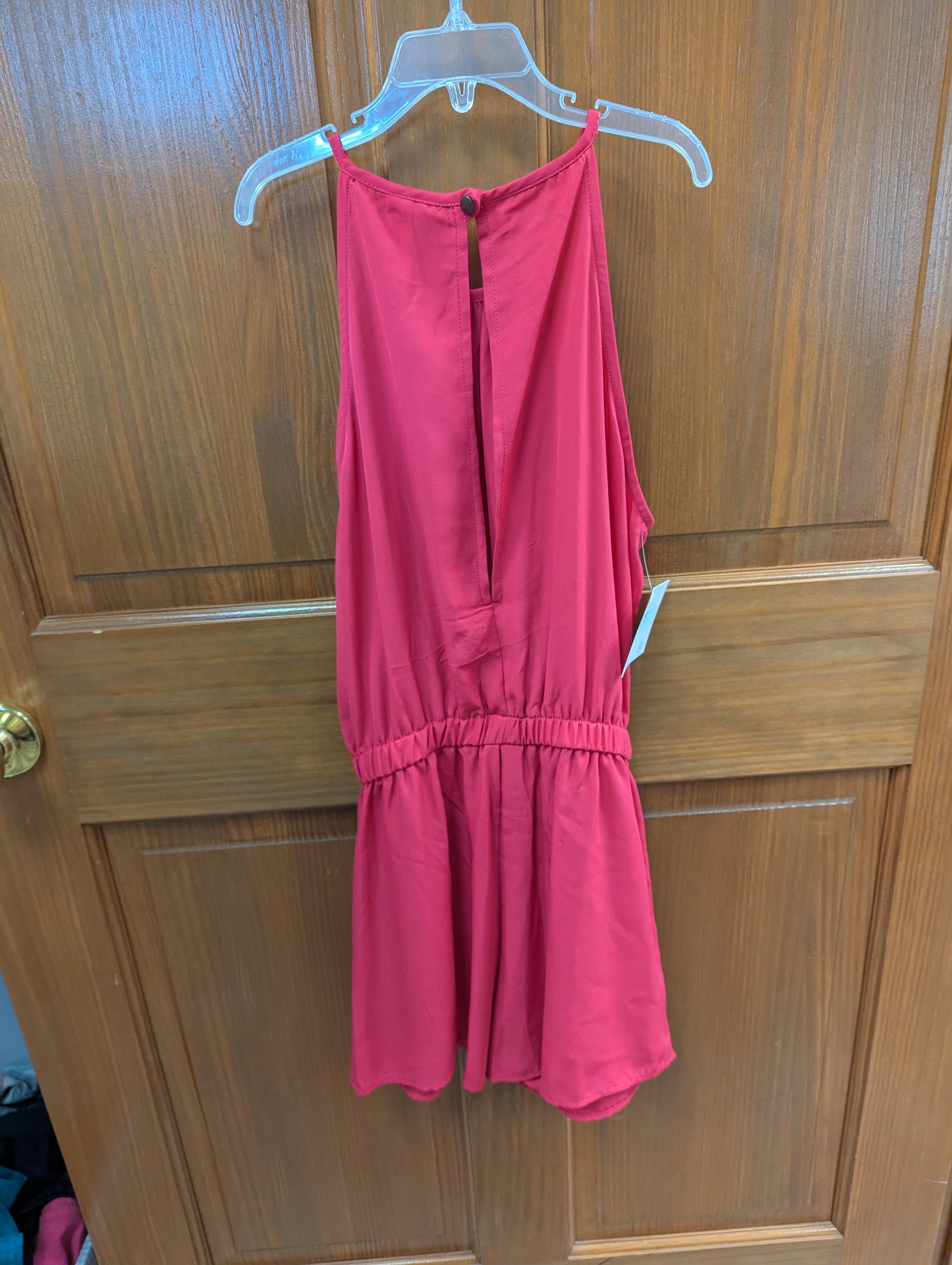 Bebop hot pink romper XS - Scarlett's Riverside Boutique 