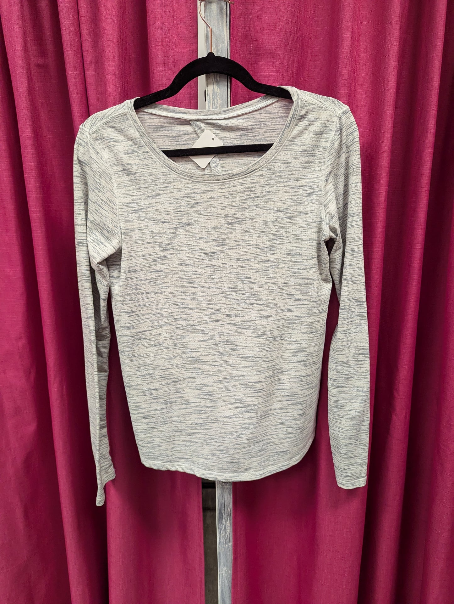 Zyia grey LS top RS 71 - Scarlett's Riverside Boutique 