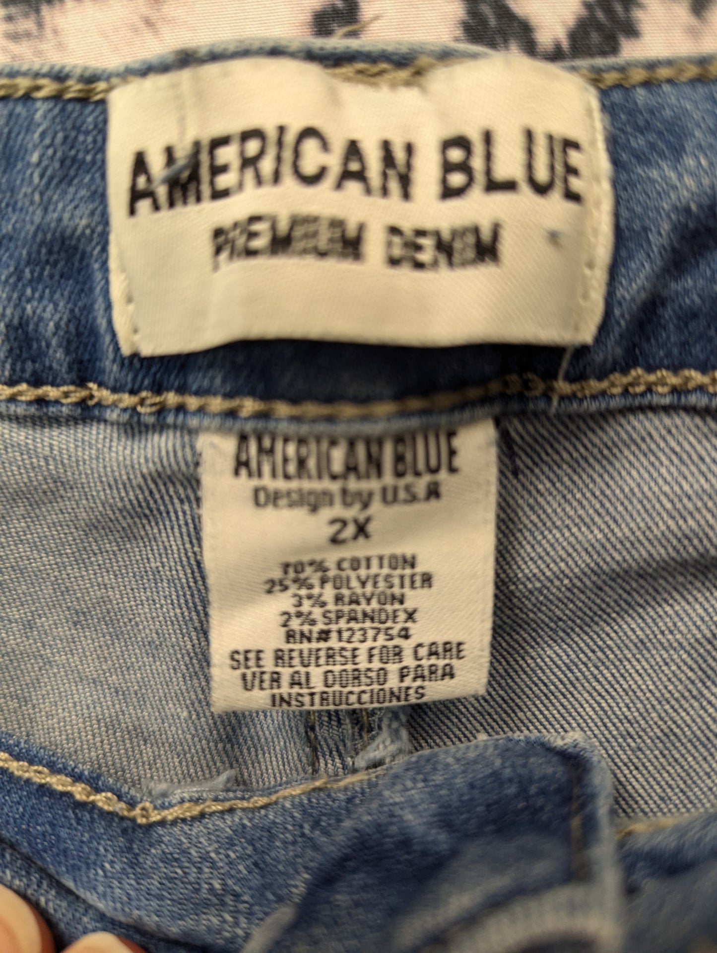 Plus Size American Blue Jeans