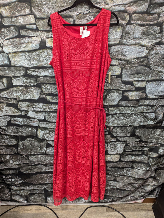 NWTs, Tacera, 3xl coral maxi dress. - Scarlett's Riverside Boutique 