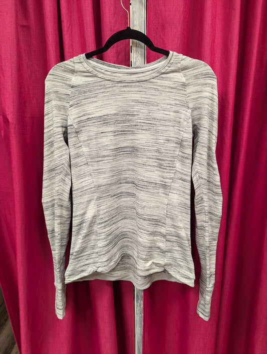 Lululemon long sleeve top, size 8