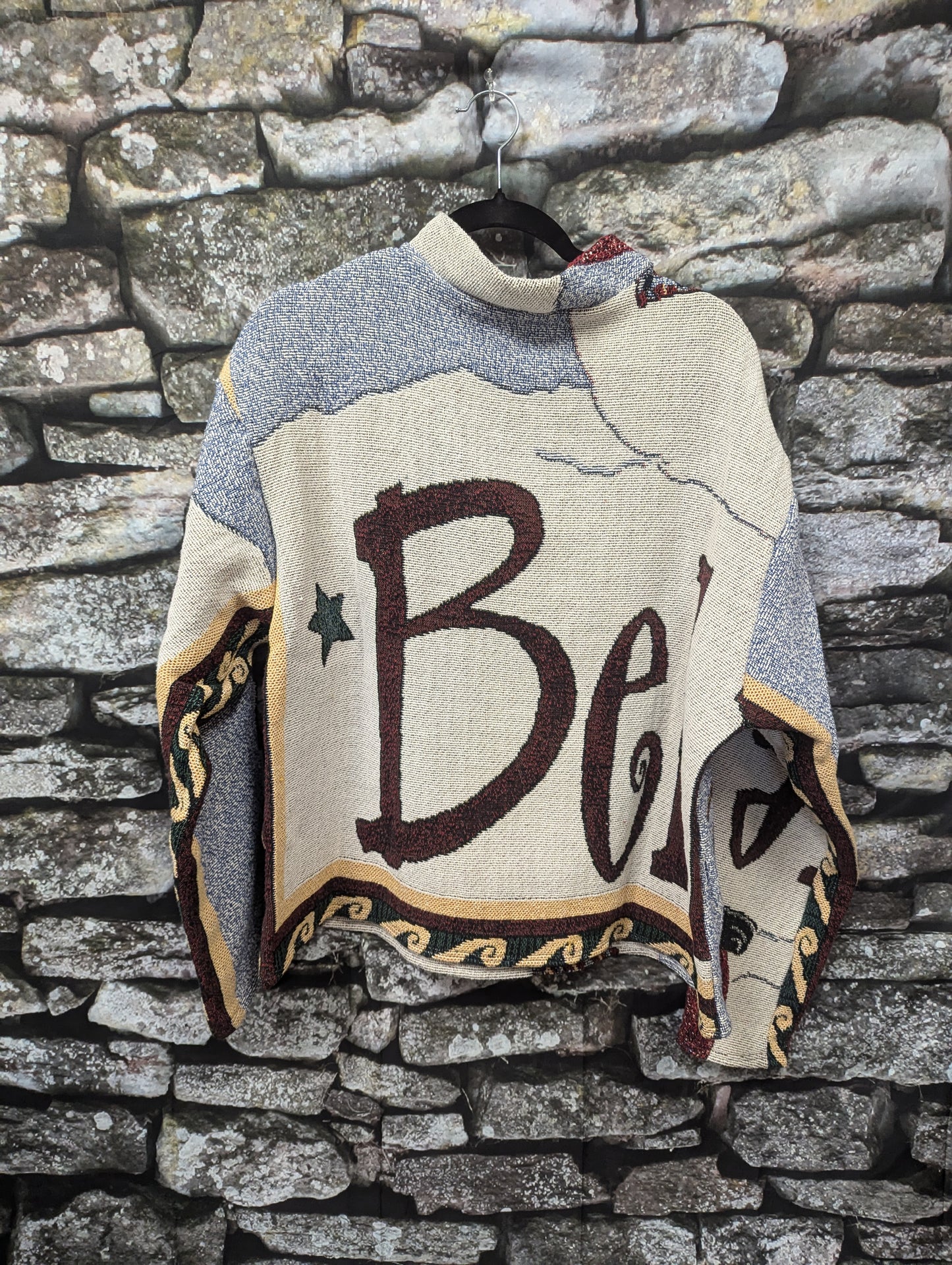 Handmade blanket sweatshirt