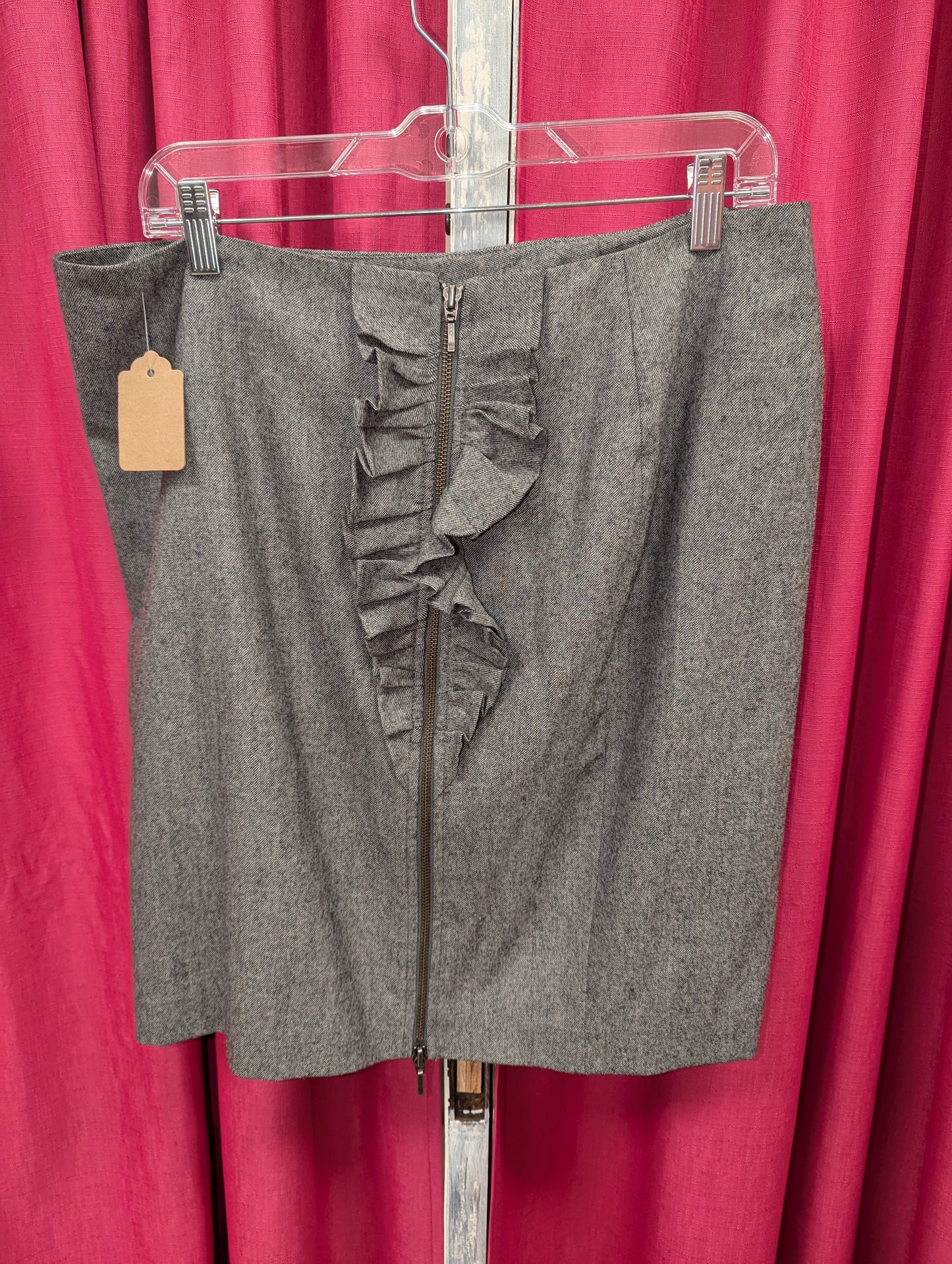 Banana Republic Skirt Womens Size 14 Wool Blend Gray. RS 32 - Scarlett's Riverside Boutique 