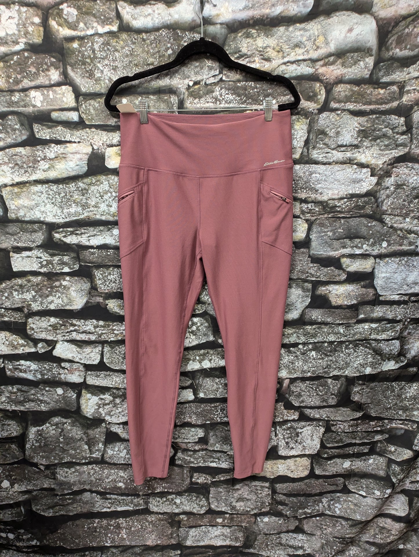 Eddie Bauer mauve leggings. Size 12. RS 67