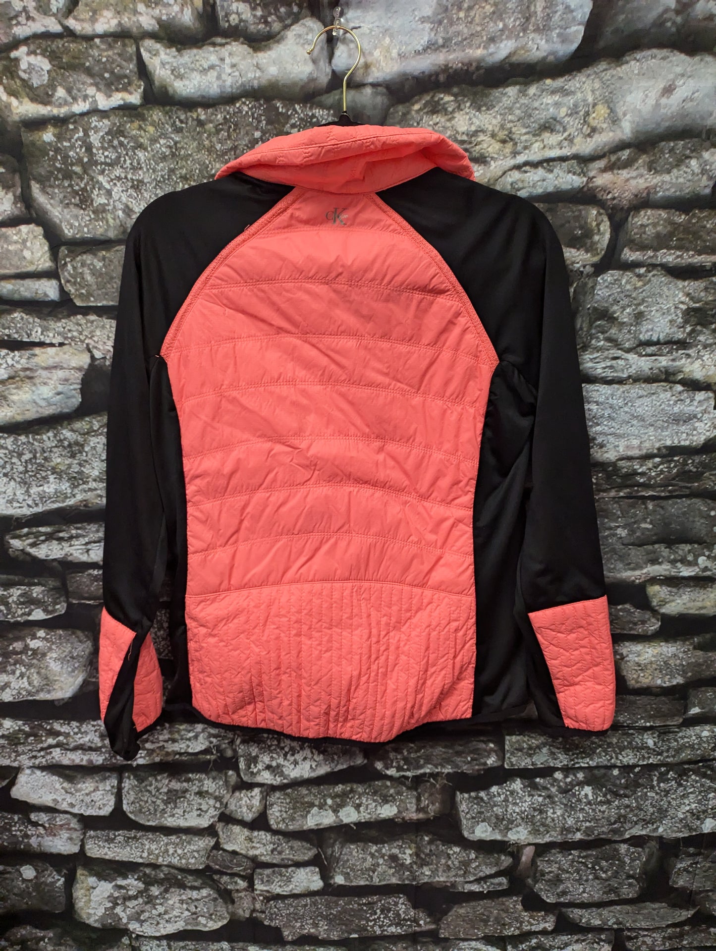 CK coral zip up jacket. Size M. RS 58