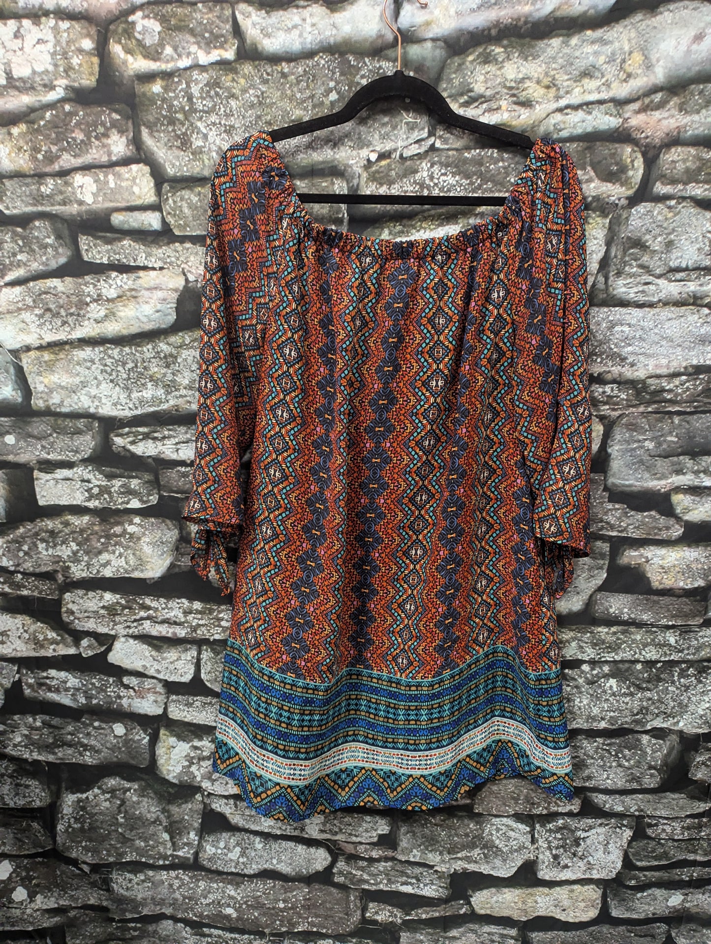 Boho dress size L. RS 63