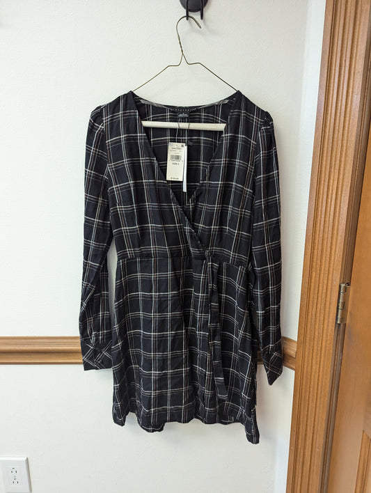 Sanctuary flannel dress, size 0.