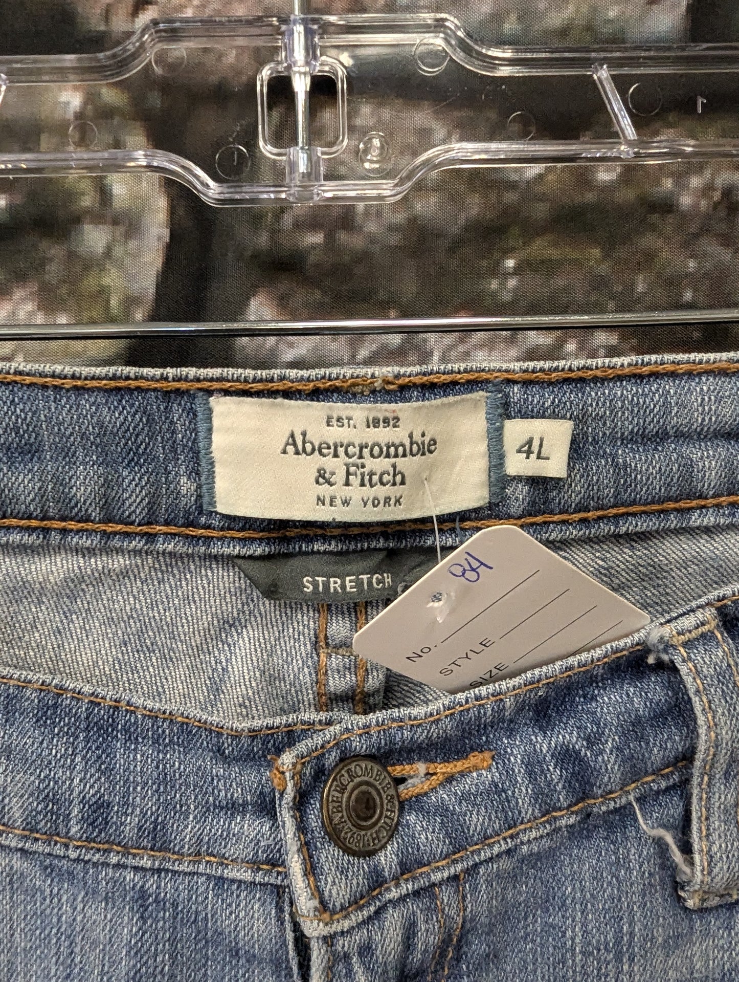 Abercrombie and Fitch 4L denim jeans