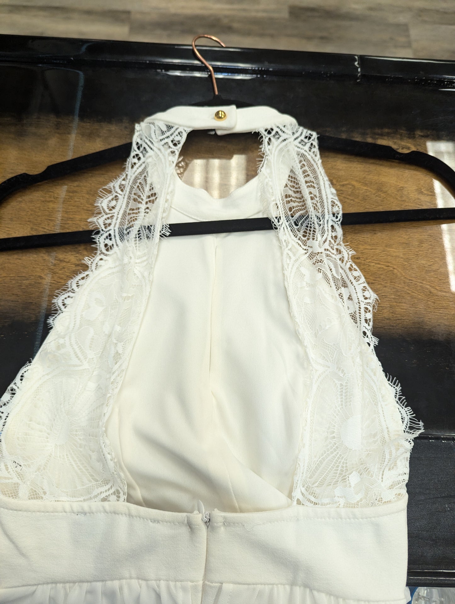 Lulu's white halter dress. Size XS