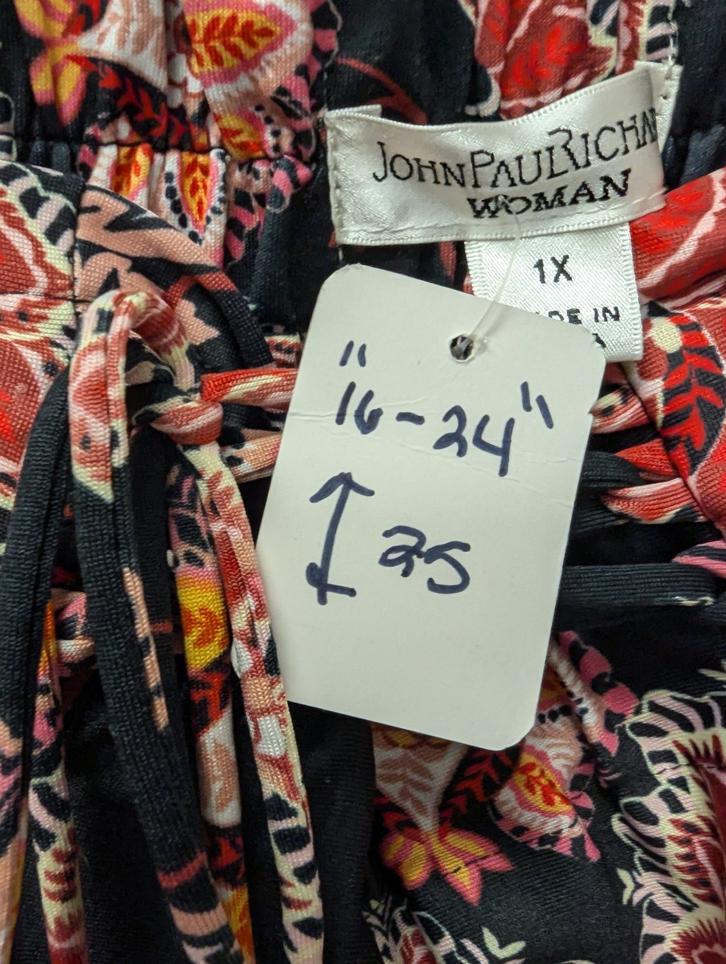 John Paul Richard boho pants. Size 1xl. RS 50. - Scarlett's Riverside Boutique 