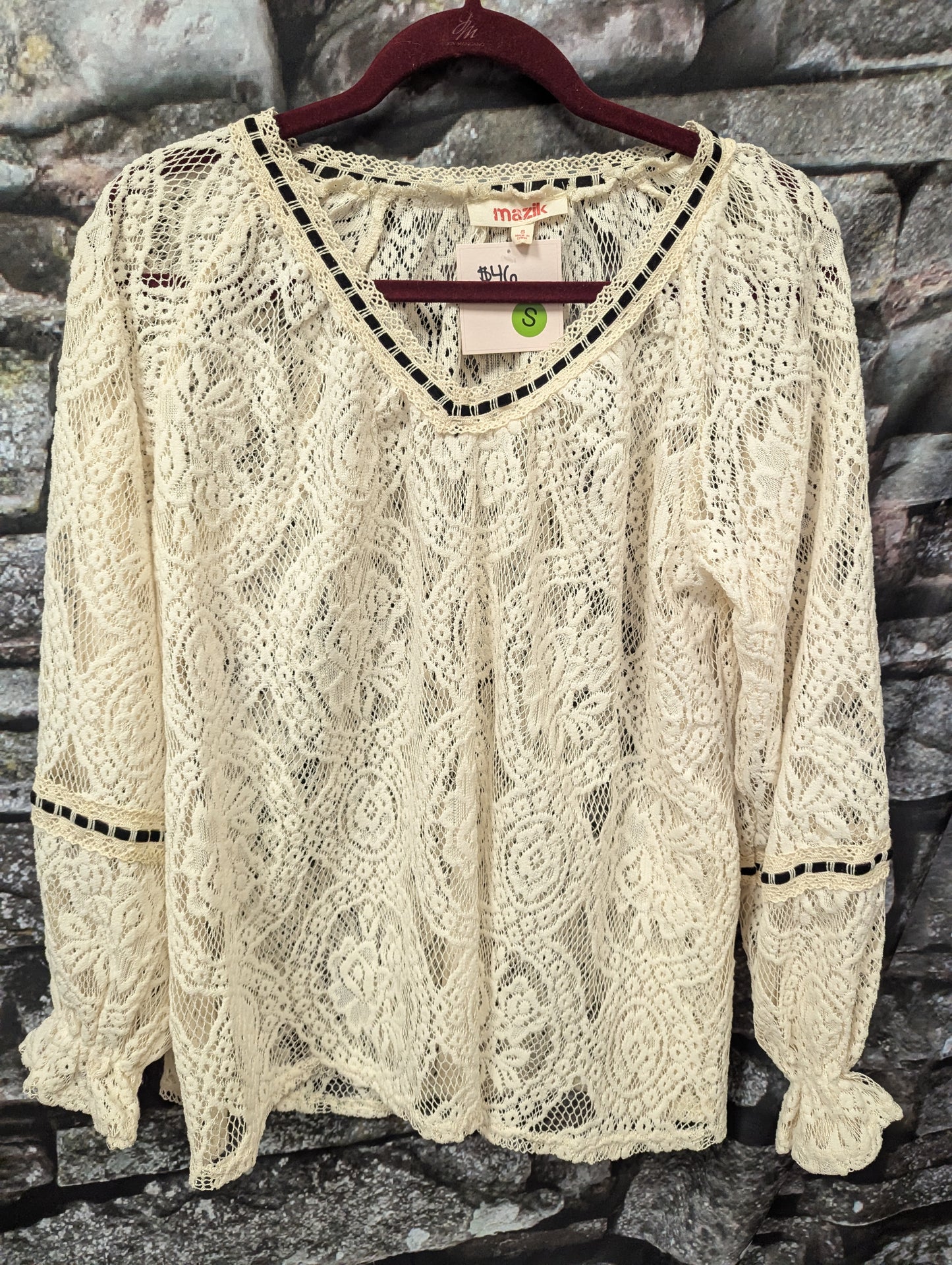 The Stephanie lace blouse - Scarlett's Riverside Boutique 