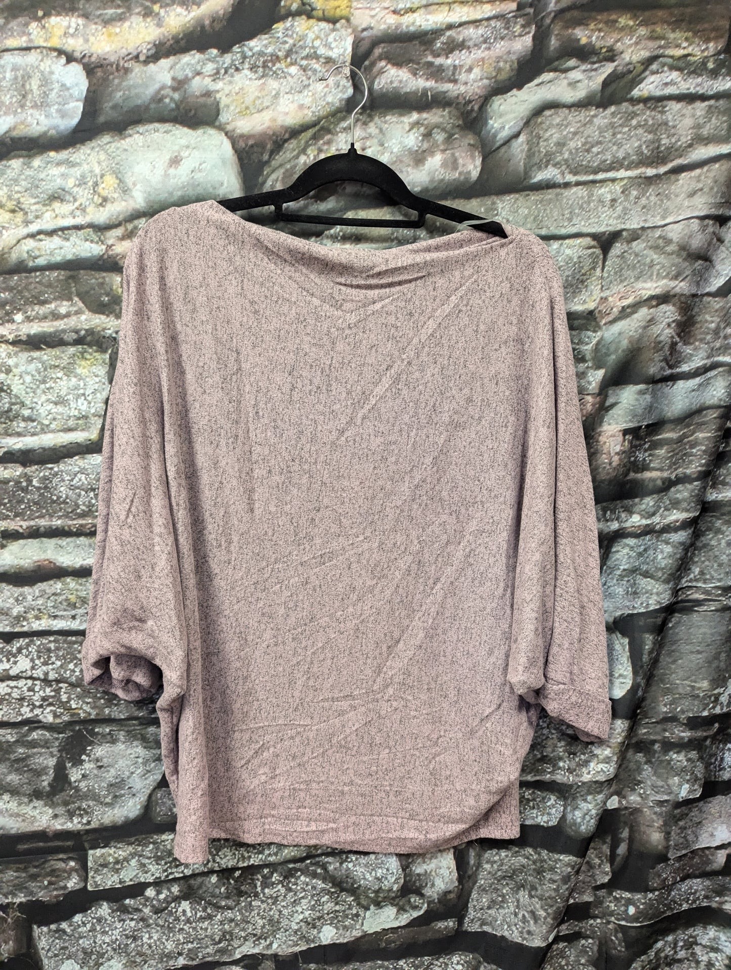 Purple 3/4 sleeve Sarah top - Scarlett's Riverside Boutique 