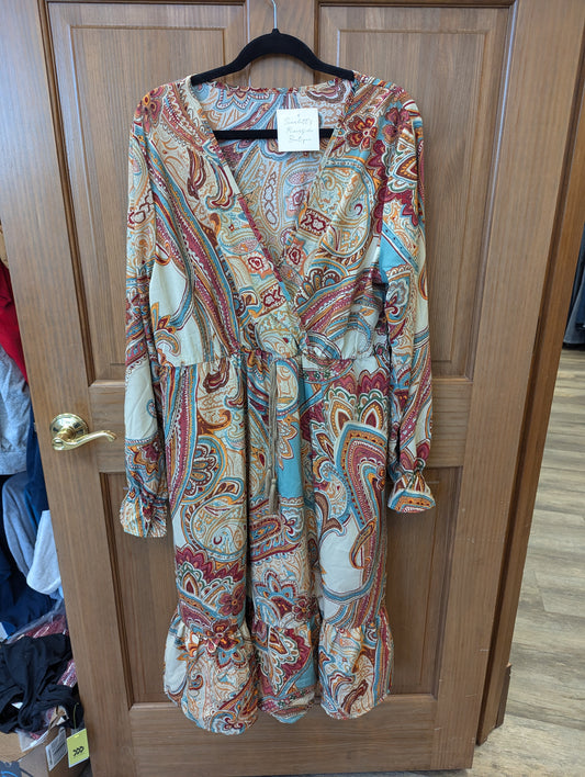 Paisley print dress 2xl - Scarlett's Riverside Boutique 