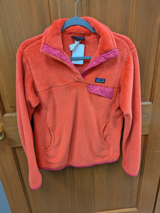 Patagonia women's fleece pink pullover. Size S. RS 65