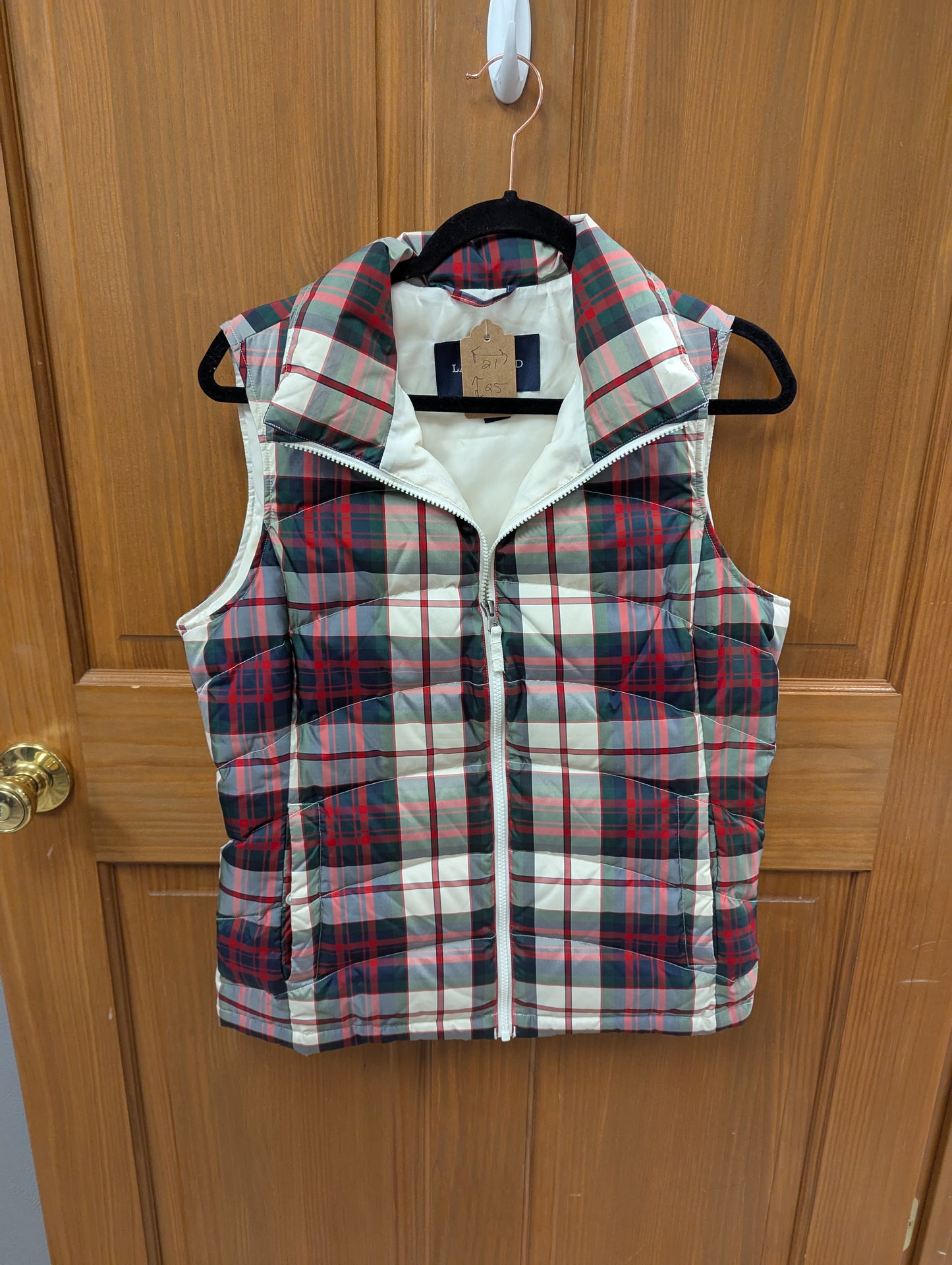 Lands end vest, size S.