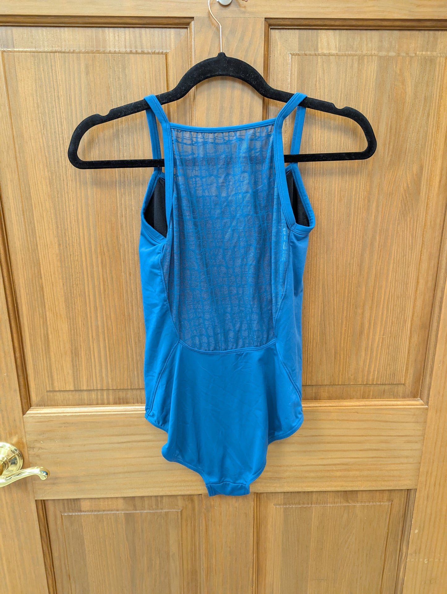 Blue Bodysuit w/ Mesh Back