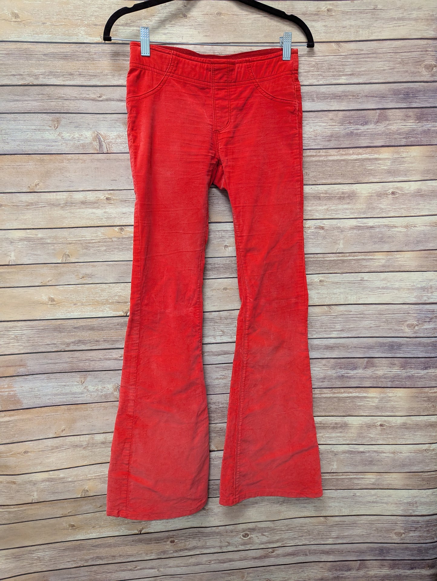 Free people, low rise flare cordory pants. Size 24.