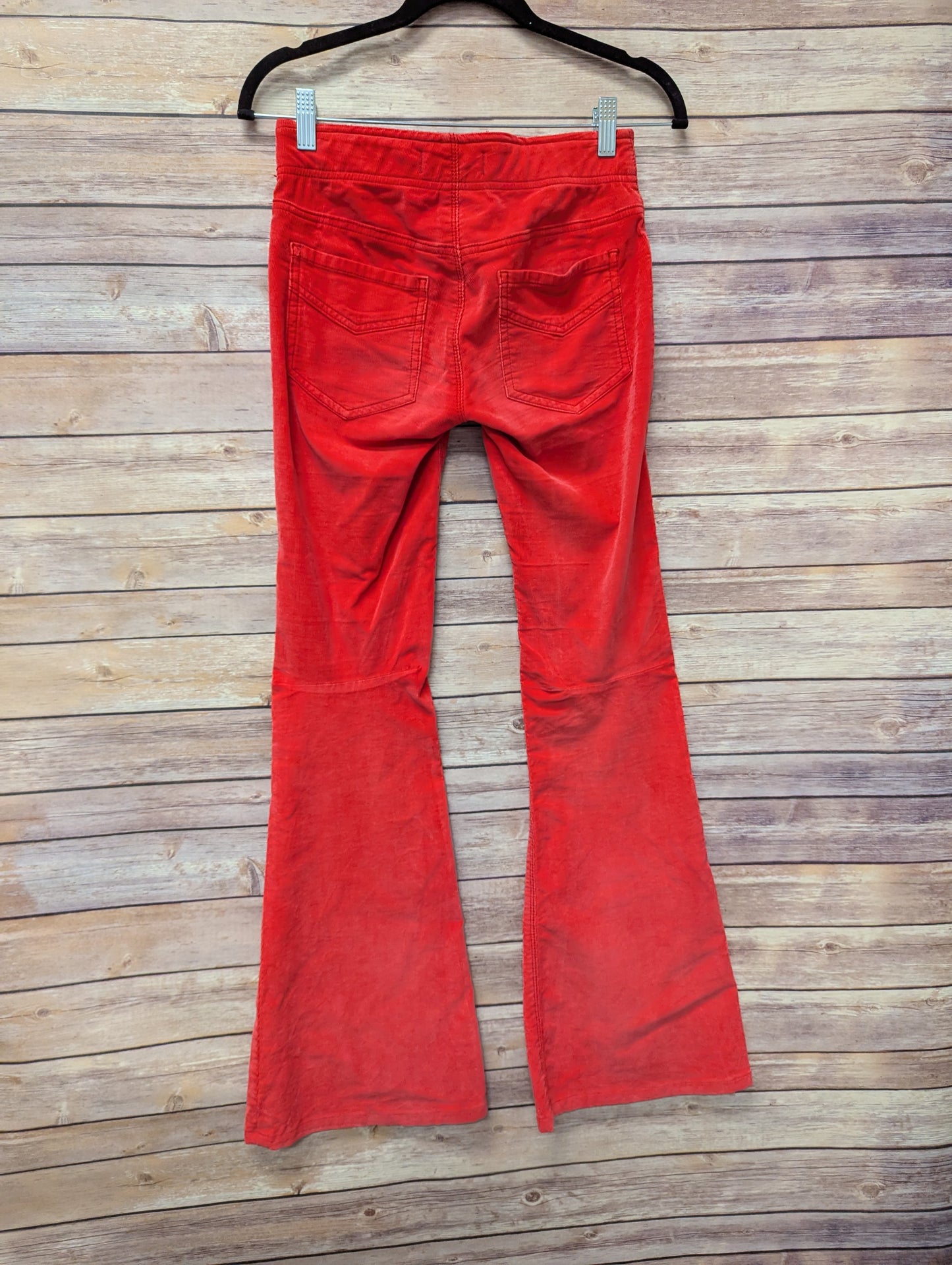 Free people, low rise flare cordory pants. Size 24.