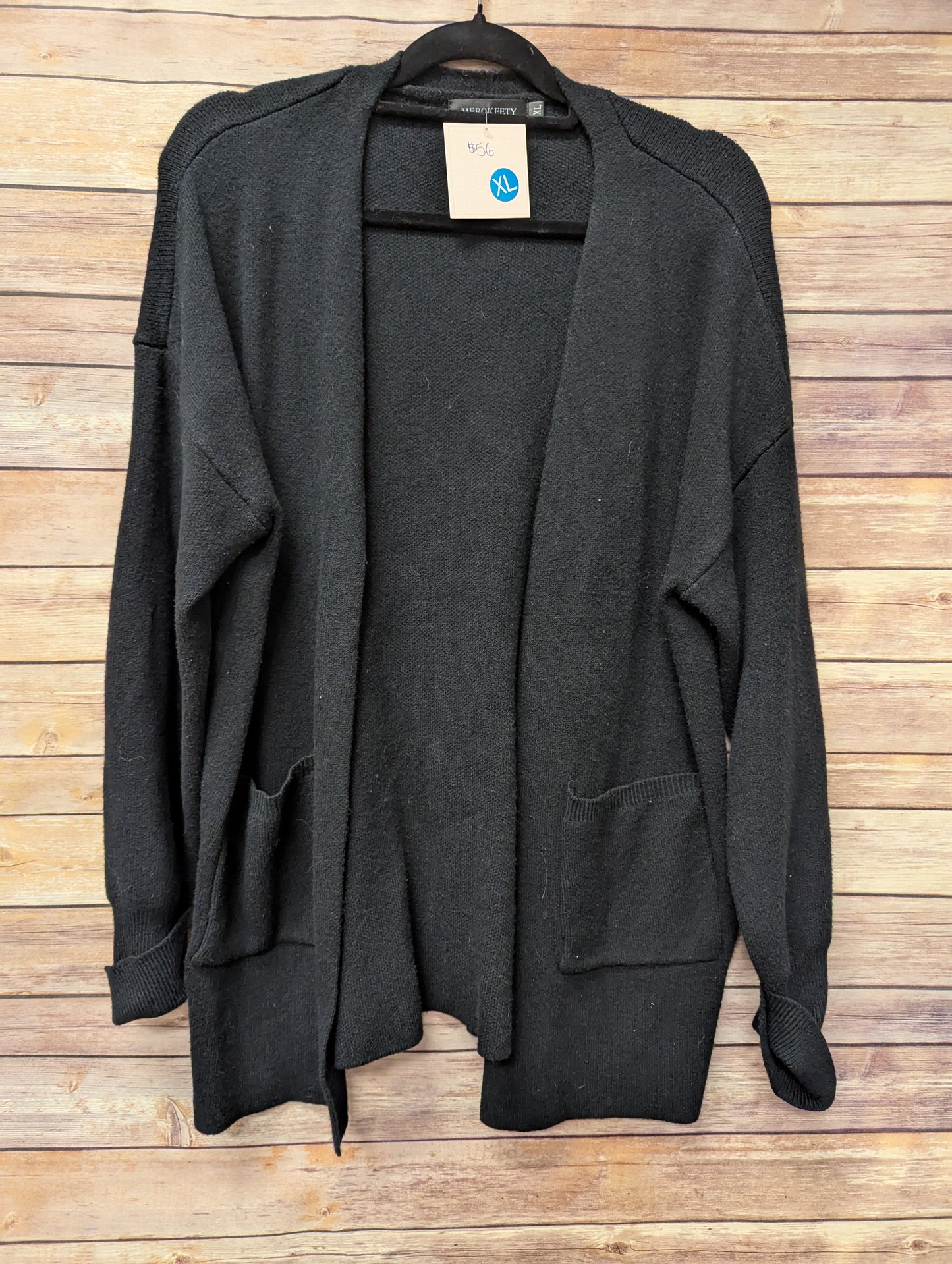 Buttery soft black cardigan. Size XL