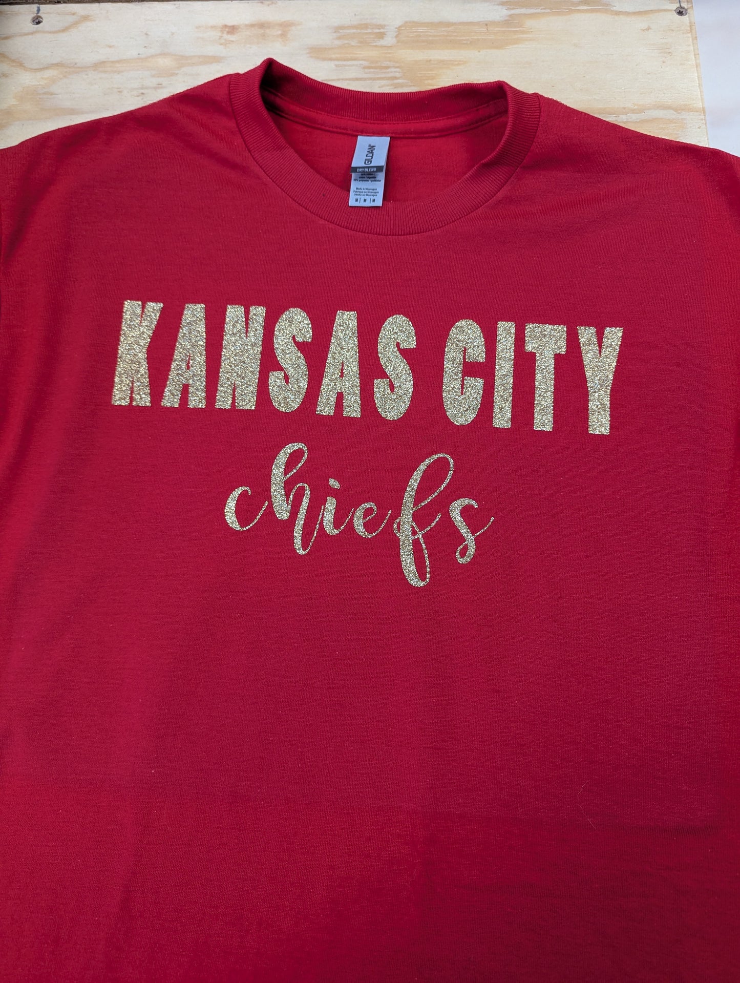 Real glitter KC t-shirt